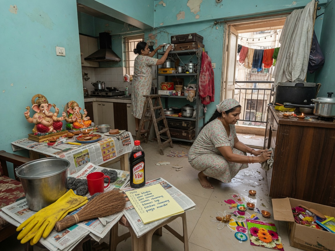 Deep Cleaning Checklist for Mumbai Homes Before Diwali