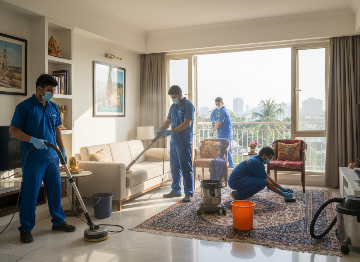 Deep Cleaning Service in Marine Lines
